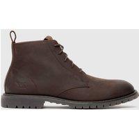 Rodd & Gunn Leather Chukka Boots Dark Brown