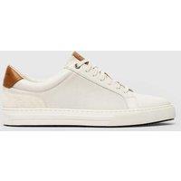 Rodd & Gunn Leather Lace Up Trainers White