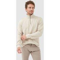 Rodd & Gunn Alton Ave Pure Cotton Half Zip Sweatshirt Camel