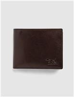 Wardville Leather Tri-Fold Pouch Wallet