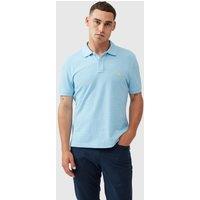 Rodd & Gunn Gunn Slim Fit Pure Cotton Polo Shirt Light Blue Mix