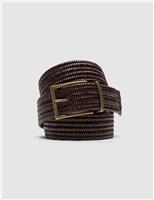 Stirling Leather Stretch Belt