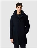 Murchison Wool Rich Textured Overcoat