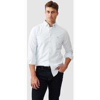 Rodd & Gunn Gunn Slim Fit Pure Cotton Striped Oxford Shirt Clear