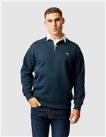 Otago Cotton Rich Rugby Collar Sweatshirt