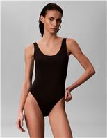 Icon Cut Out Scoop Neck Swimsuit