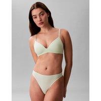 Calvin Klein Perfectly Fit Microfibre Thong Teal