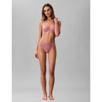 Calvin Klein Perfectly Fit Lace Thong Mauve