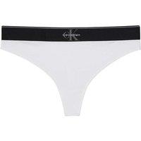 Calvin Klein High Waisted Thong White