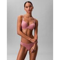 Calvin Klein Seductive Comfort Non Wired Demi Cup Bra (A-G) Dark Pink