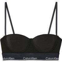 Calvin Klein Icon Cotton Modal Wired Longline T-Shirt Bra (B-DD) Black