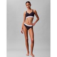 Calvin Klein Icon Cotton Blend Non Wired Bralette Navy
