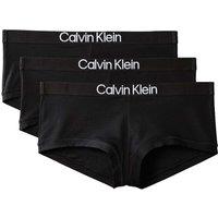 Calvin Klein 3 Pack Extra Soft Cotton Stretch Knicker Shorts Black