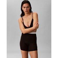 Calvin Klein Icon Cotton and Modal High Rise Shorts Black