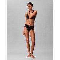 Calvin Klein High Waisted Thong Black
