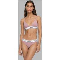 Calvin Klein Icon Cotton Modal Triangle Bra Pink