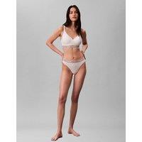 Calvin Klein Icon Cotton Modal Lift Bralette White Mix