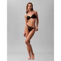 Calvin Klein Lightly Lined Wired Demi Cup Bra (A-G) Black