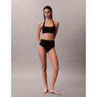 Calvin Klein Shaping High Waisted Bikini Bottoms Black