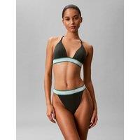 Calvin Klein Icon Stripe Swim Bralette Black