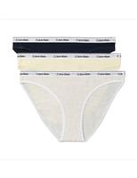 3 Pack Icon Logo Cotton Rich Bikini Knickers