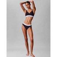 Calvin Klein Icon Cotton Modal Thong Dark Navy