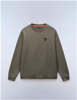 Badge Pure Cotton Sweatshirt