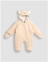 Borg Bear Pramsuit (0-12 Mths)