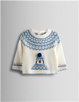 Wool Rich Penguin Fair Isle Jumper (18 Mths - 5 Yrs)