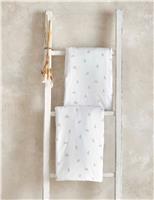 2pk Pure Cotton Bunny Cot Bed Fitted Sheets