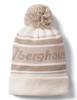 Knitted Striped Pom Beanie Hat