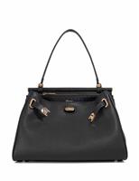 Leather and Faux Leather Slouchy Grab Bag