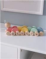 Personalised Pull Along Caterpillar