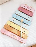 Personalised Xylophone Wooden Toy FSC