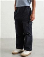 Elasticated Waist Cargo Trousers (3-14 Yrs)