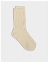 Cosy Thermal Ribbed Ankle High Socks