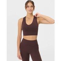 Sweaty Betty Stamina Soft Touch Voop Non Wired Sports Bra Brown