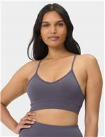 Soft Ribbed Sports Bra