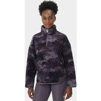 Sweaty Betty Plush Fleece Sweatshirt Grey