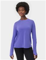 Soft Flow Studio Crew Neck Relaxed Top