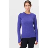 Sweaty Betty Athlete Seamless Crew Neck Top Blue