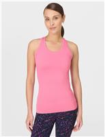 Sweaty Betty Athlete Seamless Workout Vest Top Brown
