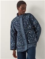 Cord Paisley Print Lightweight Jacket