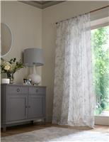Sheer Voile Panel Slot Top Curtain