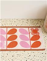 Pure Cotton Stem Bloom Duo Bath Mat