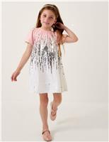 Sequin Ombre Dress (3-15 Years)