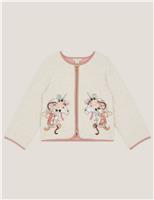 Cotton Rich Unicorn Sequin Bomber Jacket (3-15 Yrs)