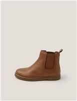 Kids Leather Chelsea Boots (7 Small - 4 Large)