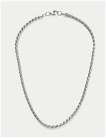 Stainless Steel Rope Chain Necklace