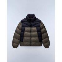Napapijri Molveno Padded Quilted Puffer Jacket Dark Khaki